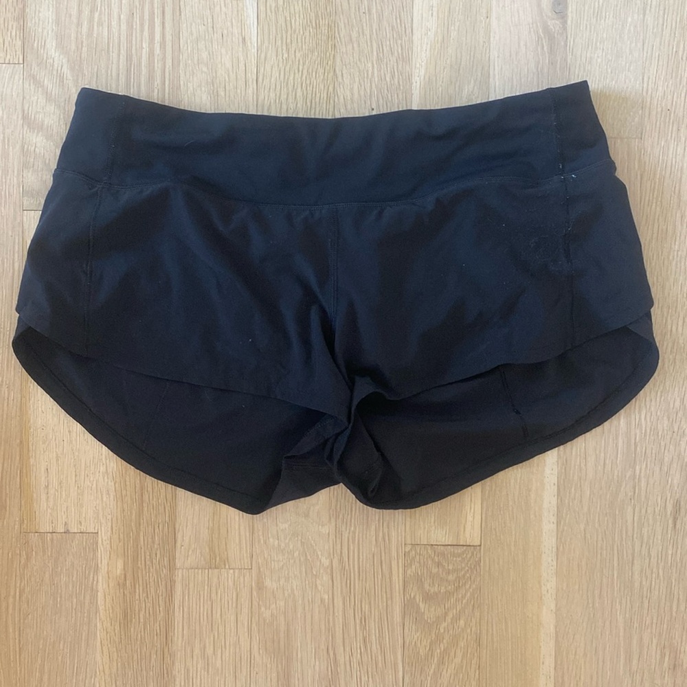 Black lulu shorts